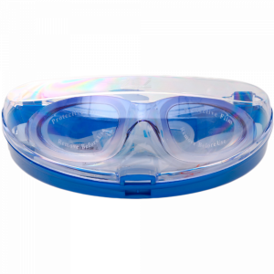 Очки для плавания силикон (8080) КНР син