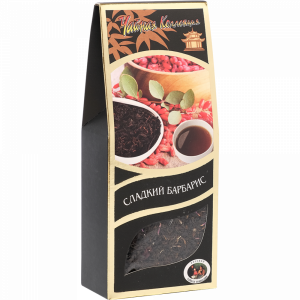 Чай черный аромат."СЛАДКИЙ БАРБАРИС" 80г