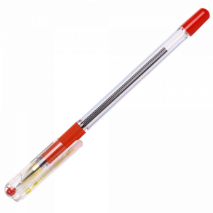 Ручка шариковая "MUNHWA"(красная