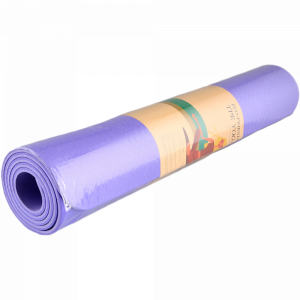Коврик для йоги (TPE-8008) фиолетовый