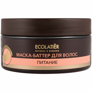 Маска-баттер д/вол"ECOLATIER"(ОРЕХ)200мл