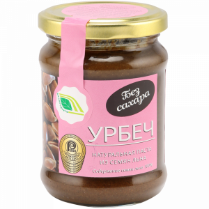 Паста натур."УРБЕЧ"(из семян льна)280г
