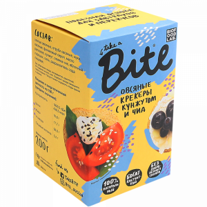 Овсяные крекеры с кунжутом и чиа