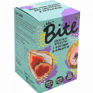 Овсяные крекеры с куркумой/имбирем