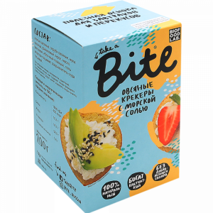 Овсяные крекеры с морской солью