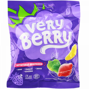 Мармелад"VERY BERRY"(фрукт-ягод микс)75г