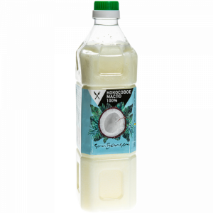 Кокосовое масло"SANBONSAI"(раф.100%) 1л