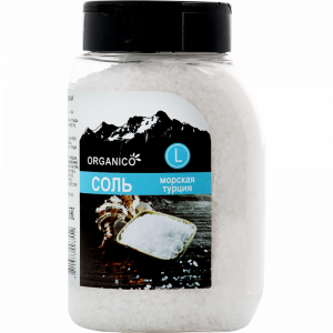 Соль морская пищевая (садоч.