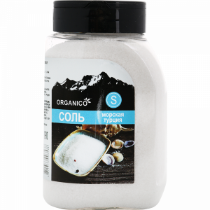 Соль морск.пищ.(садоч. р-р S)600г
