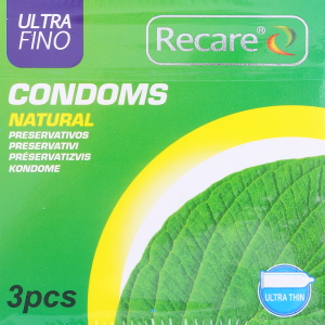 Презервативы "RECARE" (natural) 3шт
