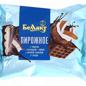 Пирожное твор"ШОКОЛАДНОЕ"23%