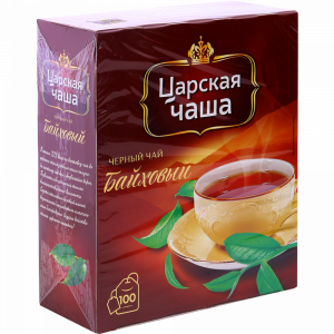 Чай черн.байх.пак."ЦАРСКАЯ ЧАША"100х1.5г