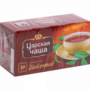 Чай черн.байх.пак."ЦАРСКАЯ ЧАША"30х1.8г