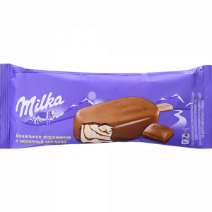 Мороженое "MILKA" (ваниль