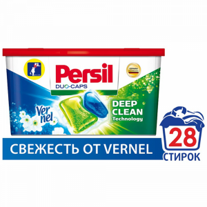 ЖМС"PERSIL"(дуо-капс свеж.от vernel)28шт