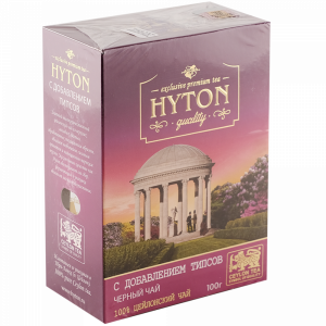 Чай черн"HYTON"FBOP c типсами(лист)100г