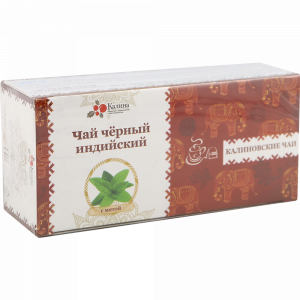 Чай черный индийский с мятой (ф/п) 1.2г