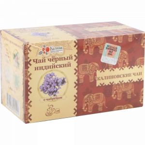 Чай "КАЛИНОВСКИЕ ЧАИ"(индийск/чабрец)36г