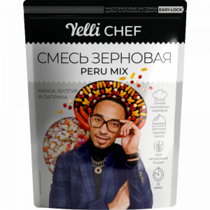 Смесь зерновая"PERU MIX YELLI CHEF"350г