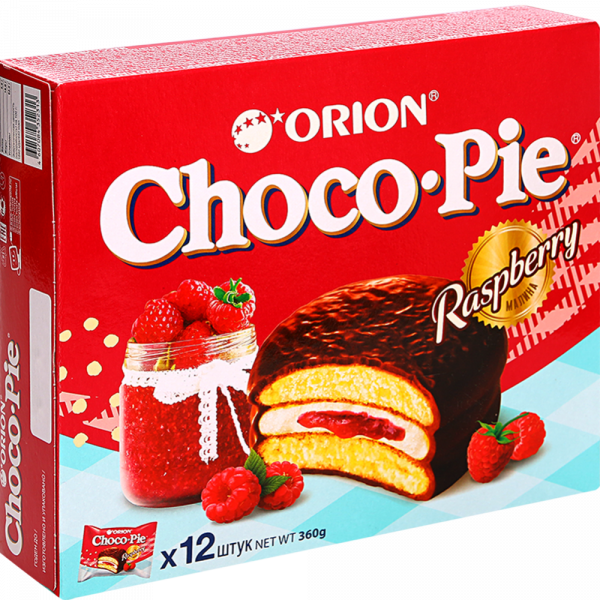 Orion fresh. Печенье Чоко-Пай Орион дарк 360 г. Orion Choco pie клубника. Печенье Orion Choco pie 12шт 360г. Орион чокопай малина.