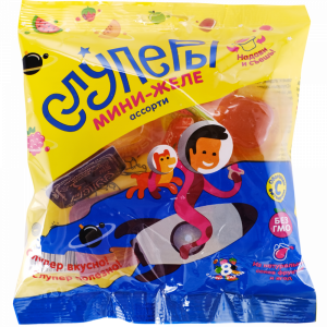 Мини-желе "СЛУПЕРЫ" (ассорти) 170г