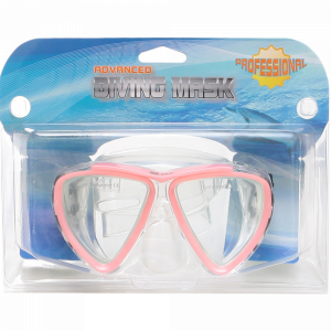 Маска для плавания (М242Р)роз