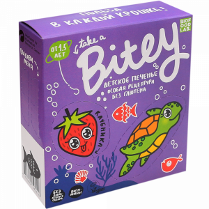 Печенье безглютеновое "КЛУБНИКА" 125г