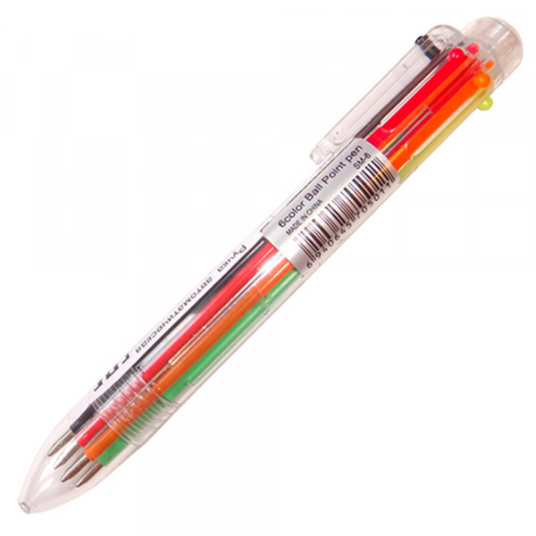 Ручка автоматическая (BR-3163 шестицв.)