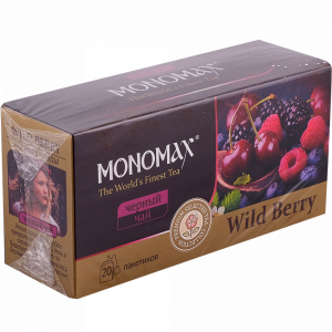 Чай черный "МОНОМАХ" (Wild Berry) 24г