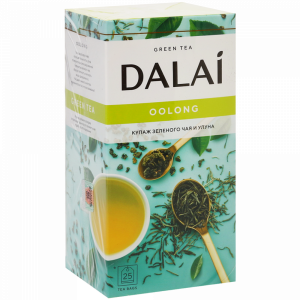 Чай зеленый "DALAI" (Oolong) 25х1.8г