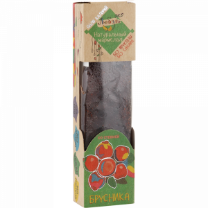 Мармелад натур"БРУСНИКА"(низкокал.)50г