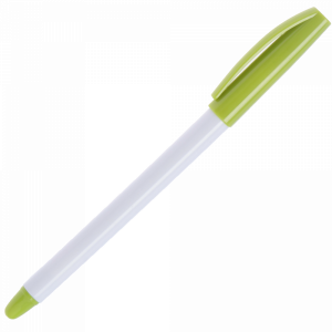 Ручка шарик.(WZ-2022 белый корпус)салат