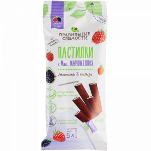 Пастилки"ПРАВ.СЛАДОСТИ"(маршм/лес.яг)55г