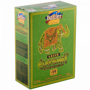 Чай зел. лист."BATTLER"(зелен.слон)200г
