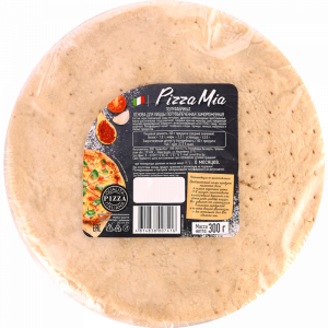 Основа для пиццы "PIZZA MIA" (зам) 300г