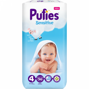 Подгузники "PUFIES" (Maxi 56