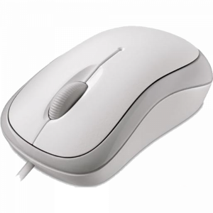 Мышь White"MICROSOFT"(BASIC OPTIC.MOUSE)