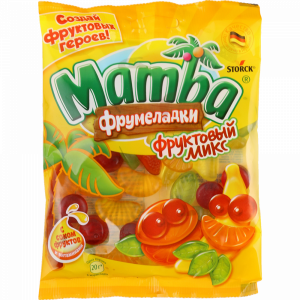 Жев.мармелад"MAMBA"(фрукт.микс)140г