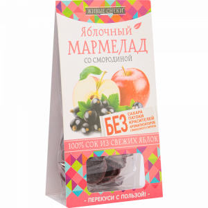 Мармелад ябл."ЖИВЫЕ СНЕКИ"(со смор.) 90г
