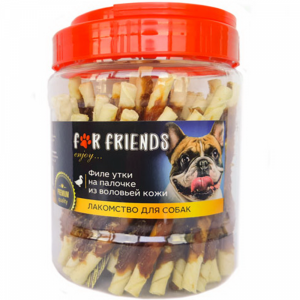 Лакомство"FOR FRIENDS"(филе утки)500г