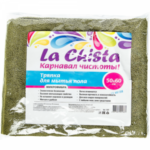 Тряпка д/пола"LA CHISTA"(MICROFIBER)1шт