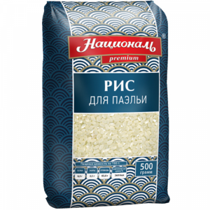 Рис для паэльи"PREMIUM"(шлифованный)500г