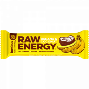 Батончик"RAW ENERGY"(банан и кокос)50г