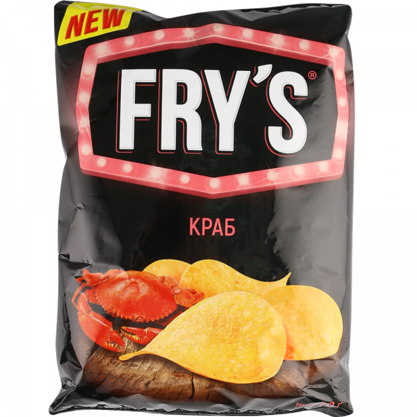 Don potato's. Чипсы Fry`s | краб, 130 г. Чипсы Fry s бекон 70гр. Чипсы frys краб 130 гр. Чипсы frys краб 70гр*24.