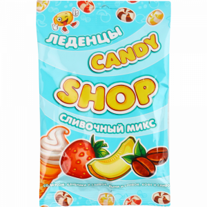 Карамель "CANDYSHOP"(слив микс)80г