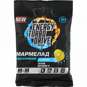 Мармелад "TURBO ENERGY DRIVE(Е)" 0.05кг