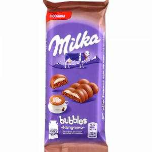 Шоколад "MILKA BUBBLES" (Cappuccino) 97г