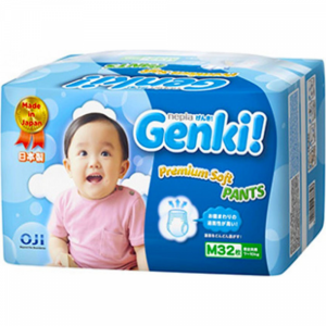 Подгузники-трусики"GENKI"(7-10кг