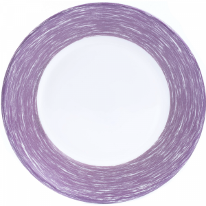 Тарелка дес."BRUSH PURPLE"(19.5см