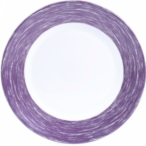 Тарелка мелк"BRUSH PURPLE"(23.5см